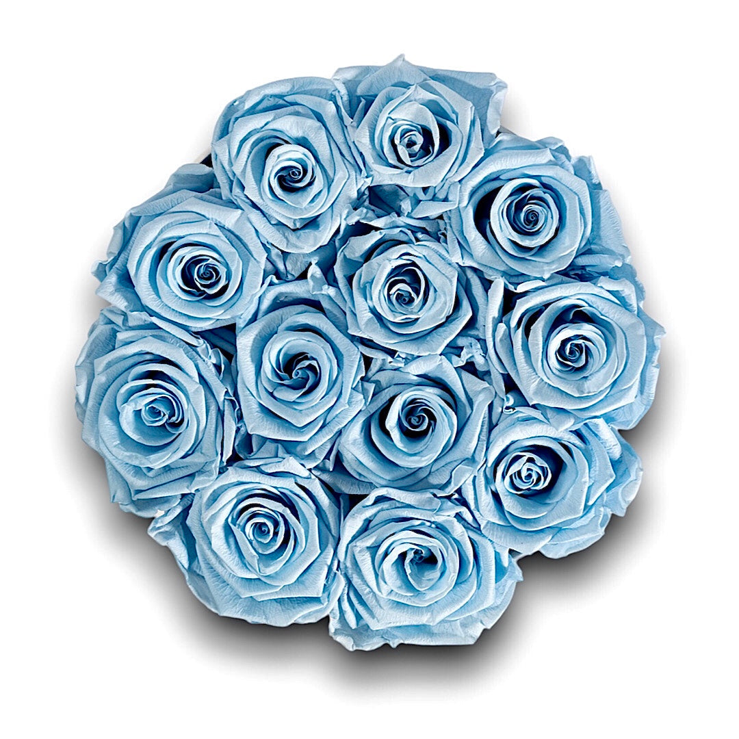 •Light•Blue•Roses•Bouquet•