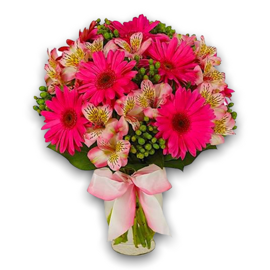 Modern Seasonal Bouquet with fresh flowers for Athens delivery