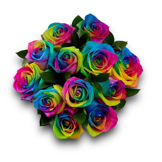 Rainbow Roses