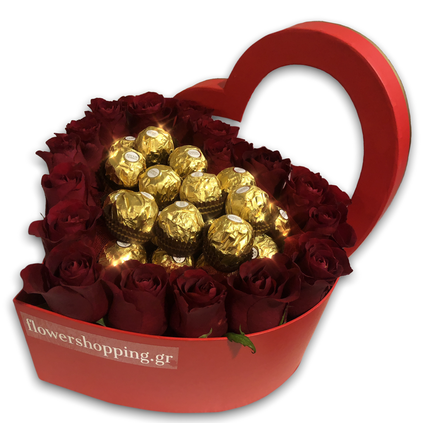 Heart of roses & Ferrero Rosher