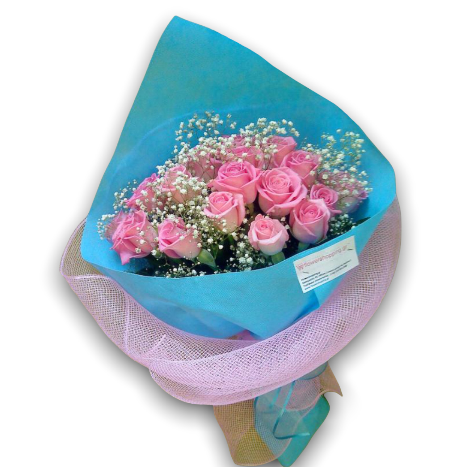 Pink roses bouquet